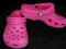 CROCS GIRLS świetne MODNE klapeczki r.28