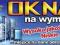 OKNA NA WYMIAR reklama 2m/1m baner banery