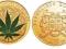 Benin 2010 100francs MARIHUANA CANNABIS