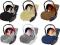 FOTELIK/LEŻACZEK4BABY DELUXE+FOLIA+PODUSIA+Wys0zl