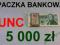 Paczka bankowa 5000 zł 5 000zł 1988r seria CS UNC