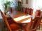Rzeźbiony, rozkładany stół z 12 krzesłami