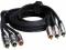 Kabel 3xRCA Component Video PGV332 Profigold 1,5m