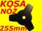 TARCZA TNĄCA NÓŻ KOSA SPALINOWA 255mm NÓŻ  ~~