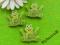 Żabki, żaby żabka z przylepcem 3 szt.