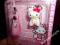 Hello Kitty ZESTAW zawieszka breloczek figurka 3w1