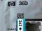 tusz  HP 363 oryginalny hp363 black W-WA czarny
