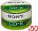 Płyty CD-R Sony 50 sztuk CDR 1-48x Sklep Łódź