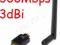 Karta WiFi N300 USB Digitus odkręcana antena 3dBi