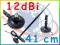 Antena MAGNETYCZNA 12dBi 41cm +3,0M RPSMA - HIT!!