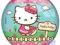 MONDO Piłka Hello Kitty gumowa 14 cm