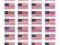 Historia Flagi USA - Flaga - plakat 61x91,5 cm