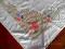 OBRUS r.160x130 cm HAFT RĘCZNY ŚLICZNY