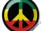 przypinka PEACE RASTA LOVE przypinki  -24 wzorów