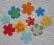 [trinket_tt] KWIATKI KOLOR (UR) 1,6 -2,4cm 100szt.