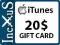 20$ iTunes GIFT CARD SKAN AUTOMAT WYSYŁKA 24/7