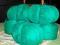 włóczka zielona zieleń na robótki akryl tanio 330g