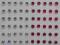 NAKLEJANE DIAMENTY DEKORACYJNE 100szt. Dalprint