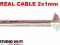 REAL CABLE CAT 100020 Kabel  dla wymagających