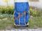 Plecak na stelażu alum, niebieski, ok. 55l poj.