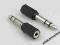 Adapter Redukcja Jack 6.3 wt.-Jack 3.5 gn. KPL2szt