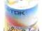DVD-R TDK 4. 7GB 16X DO NADRUKU CAKE 100SZT