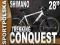 ROWER TREKKINGOWY CONQUEST 28'' SHIMANO TOURNEY