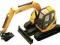 1 MASZYNY BUDOWLANE - minikoparka 1 : 64