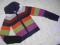 Super sweterek zapinany w paski __ Star Girl 146