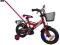 Rower ALPINO Denver 12'' czerwony +prowadnik 2012