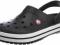 CROCS CROCBAND BUTY KLAPKI 38/39 czarne crocsy W8