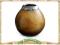 Naczynko do yerba mate - matero TYKWA 250 -350 ml.