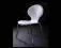 Krzesła Style białe skóra naturalna design Modo
