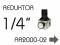 Reduktor z Manometrem Regulator Ciśnienia 1/4''