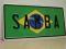 tablica Brazil Samba - twój tekst, prezent