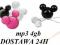 Odtwarzacz Mp3 4gb Myszka Miki mini pink mouse