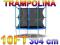 TRAMPOLINA 10 FT/304 CM SIATKA WEW. 150kg + GRATIS