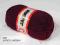 włóczka JASMIN, 50% wełny - kol. 035 wiśnia KAMINI