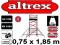 Rusztowanie aluminiowe rusztowania ALTREX 10,20rob