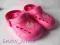 Różowe Klapki CROKSY PePPa PiG*roz.28*wkł.17,5cm