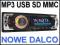 DALCO MP3 WMA USB SD RDS PANEL PILOT 4X40W [B238