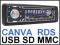 CANVA N 7600 MP3 WMA USB SD RDS PANEL 4X60W [B200