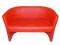 SOFA NIGHT czerwony kolor