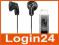 Słuchawki SONY douszne MDR-E9LPB BLACK NOWE FV !