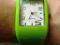 NOWY zegarek silikonowy śliczny zielony limonka