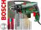 WIERTARKA UDAROWA 530W BOSCH + WIERTŁA BITY MAKITA