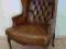 WSPANIAŁY FOTEL GABINETOWY SKÓRZANY