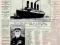 Titanic - New York Times - plakat 61x91,5 cm