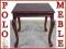 NOWY DREWNIANY STYLOWY STOLIK W STYLU BIEDERMEIER