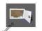 SZAFKA STALOWA PEŁNA 300x200x150mm (zamek) biała